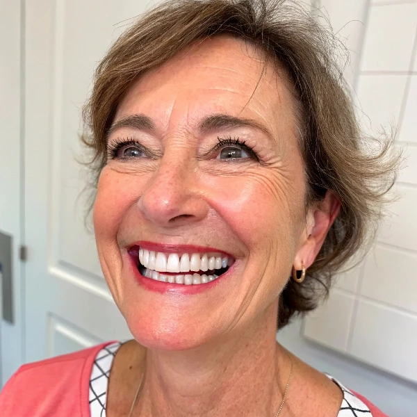 Gina C, patient testimonial, before and after, Extreme Smile Makeover, Dr. Mariano Estrada, DDS, Santo Domingo