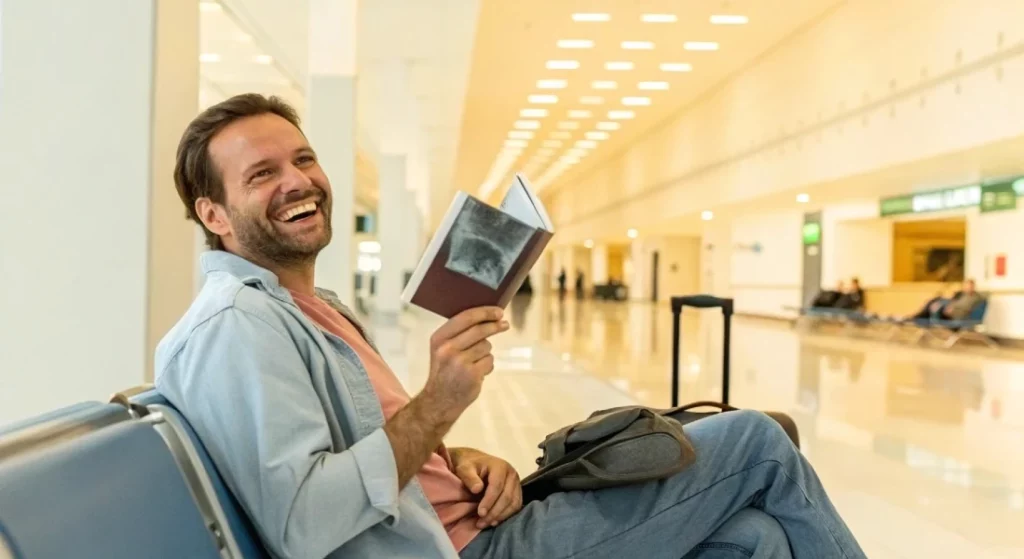 patient traveling for dental implants in the Dominican Republic | Dr. Mariano Estrada — Center for Implants & Dental Aesthetic, Santo Domingo, Dominican Republic